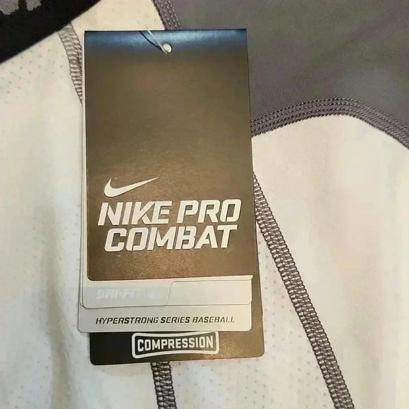 NWT Nike Pro Combat hyperstrong dry fit 3/4 compression pants - Picture 7 of 8